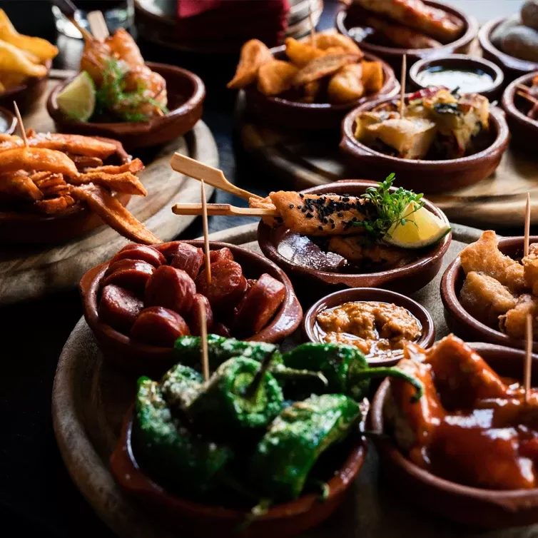 Tapas Menu at the Alley
